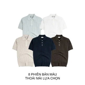 Áo Polo Dệt Kim